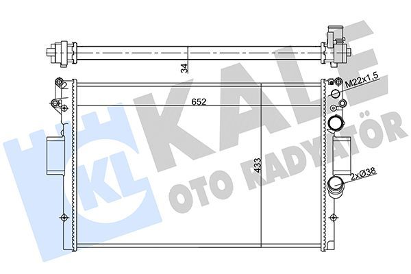 Su Radyatörü  KALE 356420