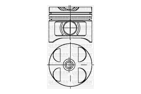 Piston (89.00MM-STD)  NÜRAL 87-70489-STD
