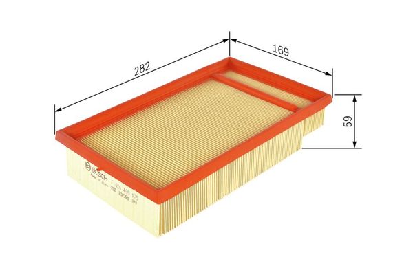 Hava Filtresi  Nissan Primera Traveller [SW] (P12)(12.2001->)  BOSCH F 026 400 175