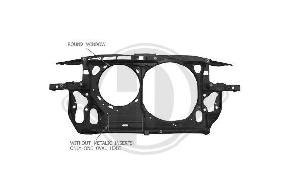 Panel Ön Skoda Superb (3U4)(04.2002->)  MAHER 06779