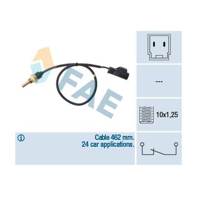 Hararet Müşürü  Peugeot 206 SW (08.2002->)  FAE 32424
