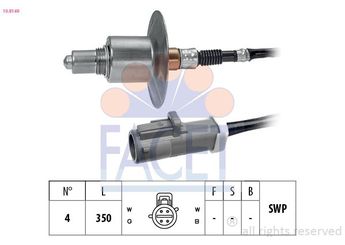 Oksijen (Lambda) Sensörü  FACET 10.8149  1527105 1 527 105 1746710 1 746 710 8V219F472AB 8V21-9F472-AB 8V219F472AC 8V21-9F472-AC