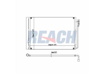 Klima Radyatörü  ORİS CRO724016  JREW000020 JRW000020