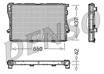 Su Radyatörü  DENSO DRM05068  19010 J5119010 J51 19010 1702969 17111702969 17112246010 2246010