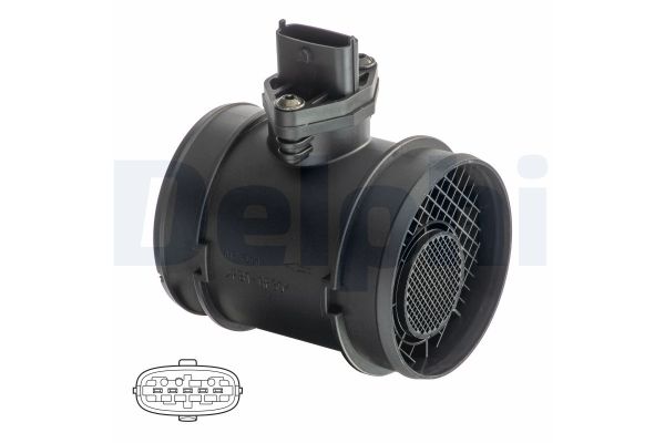 Hava Debimetresi  Saab 9-3 Cabriolet (2008->)  DELPHI AF10544-12B1