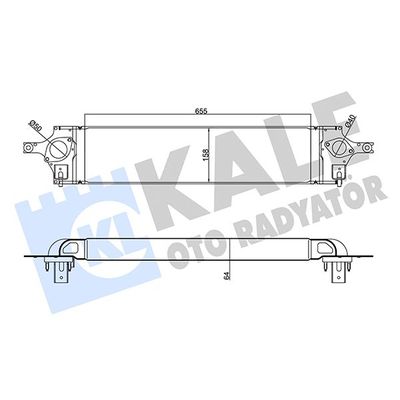 Turbo Radyatörü  Renault Koleos (03.2008->)  BSG 63-535-006