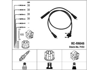 Buji Kablosu  NGK 7153  