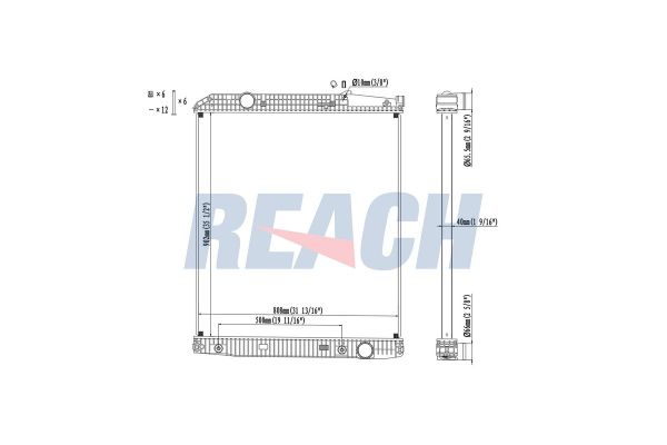 Su Radyatörü  ORİS BMI281026
