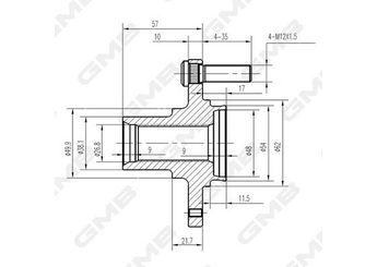 Porya Ön Sağ veya Sol BRUCKE 5175025000  5175025001 5175025000 51750-25000 51750-25001