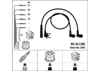Buji Kablosu  NGK 2993  33428467 7700741025 77 00 741 025 3342 8467