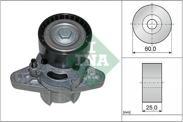 Vantilatör Kayış Gergi Rulmanı  Renault Scenic RX4 (JA0)(06.2000->)  INA 534 0271 10