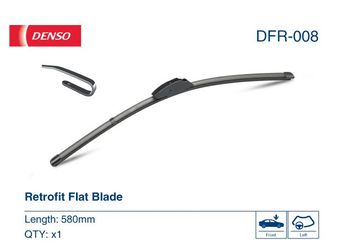 Silecek Süpürgesi Ön  580 mm - 23 inç DENSO DFR-008  DFR-008