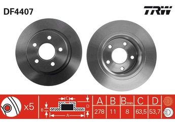 Fren Disk Ayna Arka Sağ ve Sol VALEO 496105  2T142A315BC 4367107 4367108 4457989 1362867 1362868 2T142A315AB 2T14-2A315-AB 2T142A315AC 2T14-2A315-AC 2T14-2A315-BC 4475316