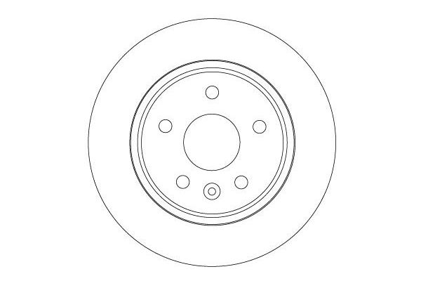 Fren Disk Ayna Arka Sağ ve Sol Opel Astra K HB (09.2015->)  TRW DF6846