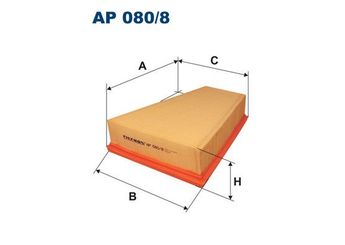 Hava Filtresi  FILTRON AP 080/8  1444WP 1444R6 1444 R6 1444 WP 1444R5 1444 R5