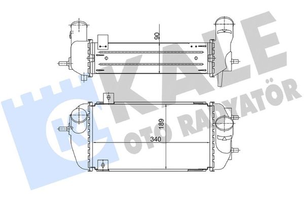 Turbo Radyatörü  Hyundai Tucson (TL)(09.2015->)  KALE 375855