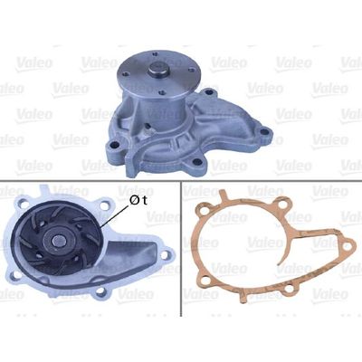 Devirdaim Su Pompası  Nissan Sunny Lim. (N13)(08.1986->)  VALEO 506037