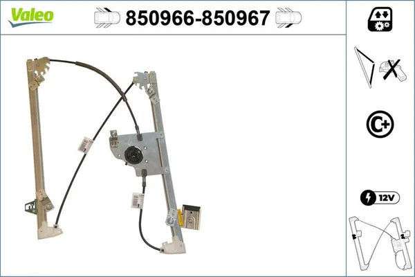 Cam Krikosu Ön Sol VALEO 850966