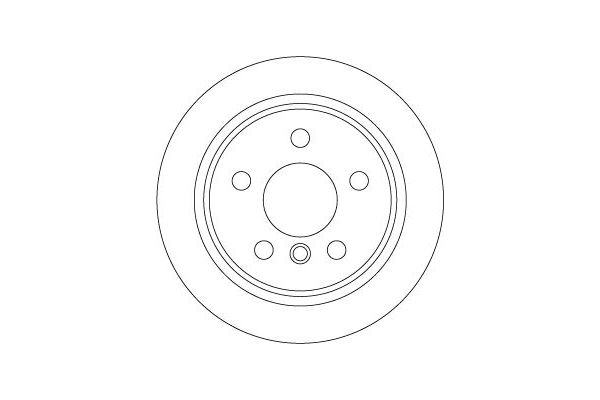 Fren Disk Ayna Arka Sağ ve Sol MINI Cabrio (F57)(2015->)  TRW DF6795