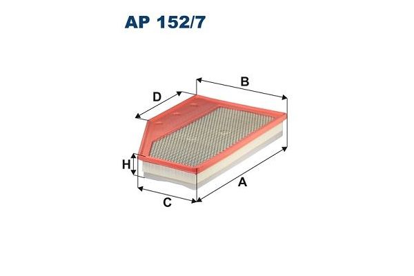 Hava Filtresi  Opel Insignia B Grand Sport (2017->)  FILTRON AP 152/7