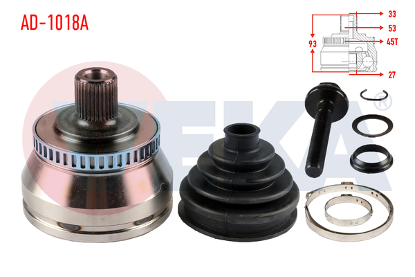 Aks Kafası Ön Dış Sağ veya Sol VEKA AD-1018A