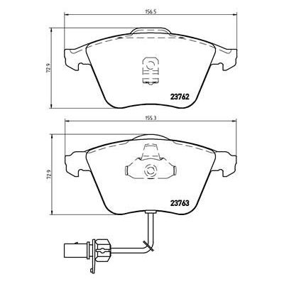 Fren Disk Balata Ön BREMBO P 85 056