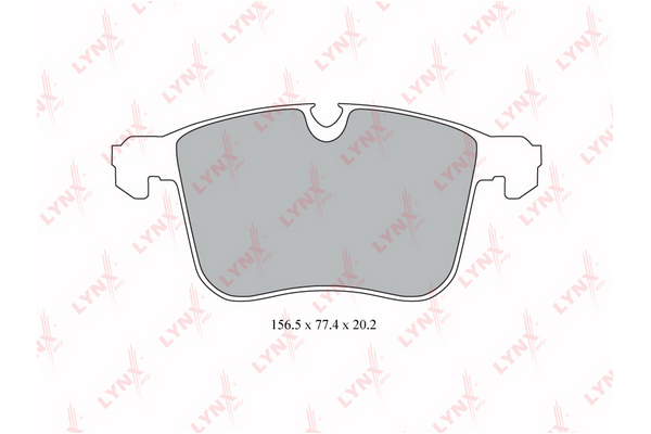 Fren Disk Balata Ön Saab 9-3 Cabriolet (2008->)  MANDO MBF015763