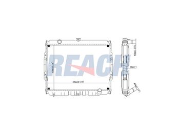 Su Radyatörü  BSG 40-520-062  8T168005BB5228316 8T16 8005 BB 5228316 HR171401 HR171501 HR171512 HR172106