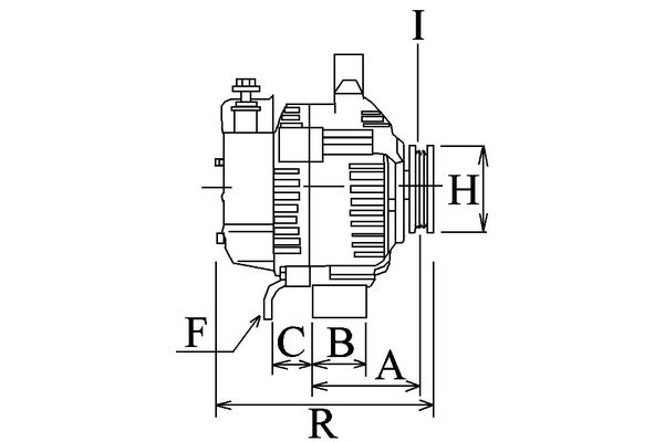 Alternatör  HC-CARGO F 032 112 669