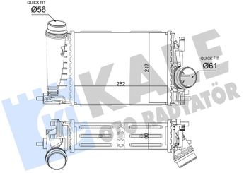 Turbo Radyatörü  VEKA 42-3117  1441100Q4L 14411