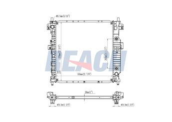 Su Radyatörü  VEKA 16-1418B  2131009150 21310-09150 2131009151 21310-09151 2131009152 21310-09152 2131031230 21310-31230 2131031231 21310-31231