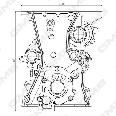 Yağ Pompası  GMB GOAS-114A