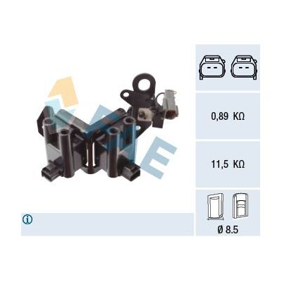 Ateşleme Bobini  Hyundai Getz (TB)(2002->)  CADIC 45003226
