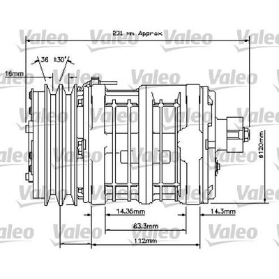 Klima Kompresörü  VALEO 815823