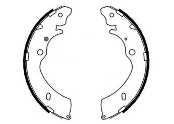 Fren Pabuçlu Balata Arka NAGAMA NBS-IS002  8973682530 587832091 5878320910 8073682630 8973026351 8973682630