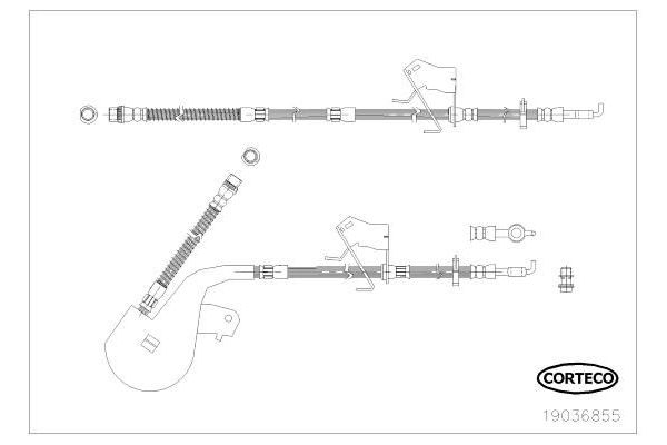 Fren Hortumu Ön Sol AXAM 04-09-07-1562