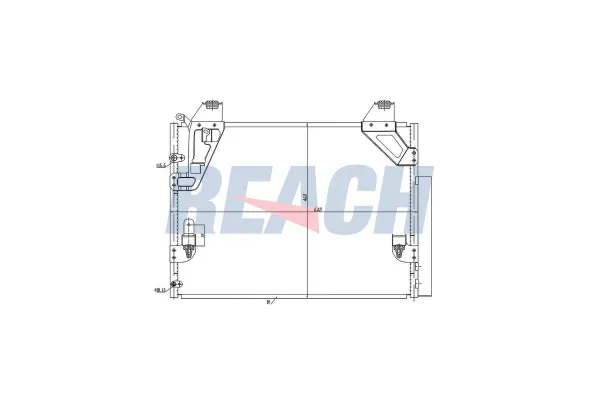 Klima Radyatörü  VEKA 43-4311