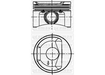 Piston  YENMAK 4268-040  4268-040