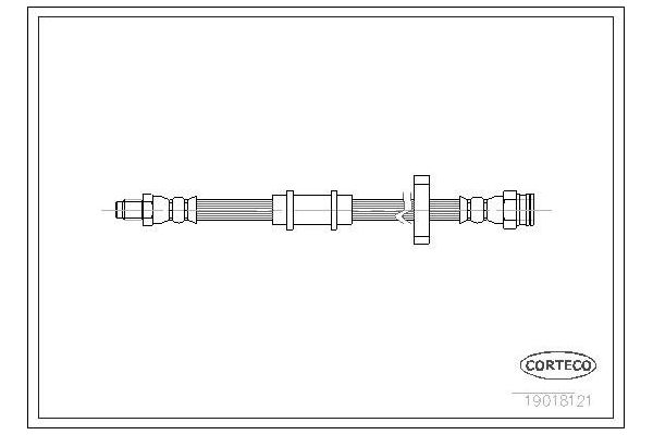 Fren Hortumu Ön Sağ veya Sol Seat Marbella (12.1986->)  OSSCA 00735