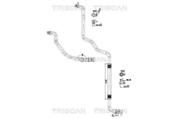 Klima Hortumu  RENAULT ORJINAL 924800026R