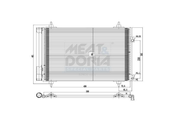 Klima Radyatörü  AXAM AX-04-06-05-0167