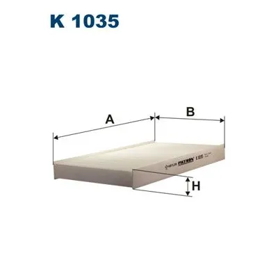 Polen Filtresi  Fiat Marea (185) Weekend (12.2001->)  FILTRON K 1035