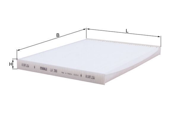 Polen Filtresi  Nissan X-Trail (T31)(03.2007->)  MAHLE LA 396