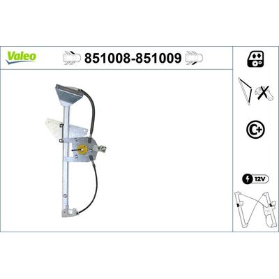 Cam Krikosu Ön Sol VALEO 851008