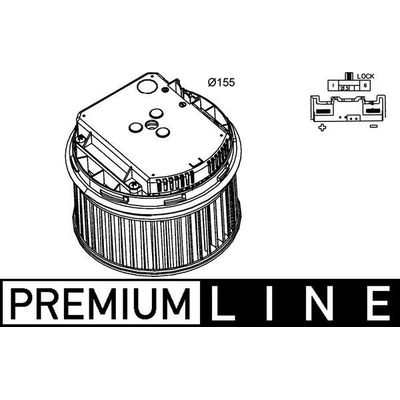 Kalorifer Motoru  MAHLE AB 262 000P