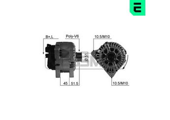 Alternatör  PSA ORJINAL 5705AJ  5705AJ 5702C4 5702-C4 57056A 5705-6A 57057P 5705-7P 5705-AJ 5705GT 5705-GT 5705JH 5705-JH 5705X4 9637185880 9645865080 5702C3 5702-C3 57057N 7701069949 7711134528 7711135426 9632489280 9645865180