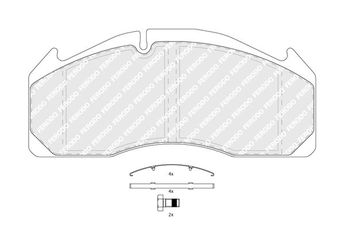 Fren Disk Balata Ön EREN BALATA PRM-D.125 M201  29125 1078439