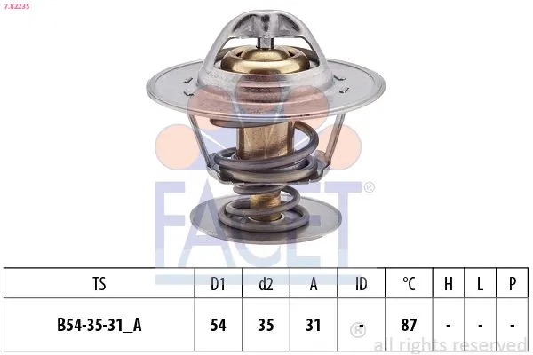 Termostat  Volkswagen Polo III 2/4 Kapı (6N1)(09.1994->1999)  FITPART FIT24004074W