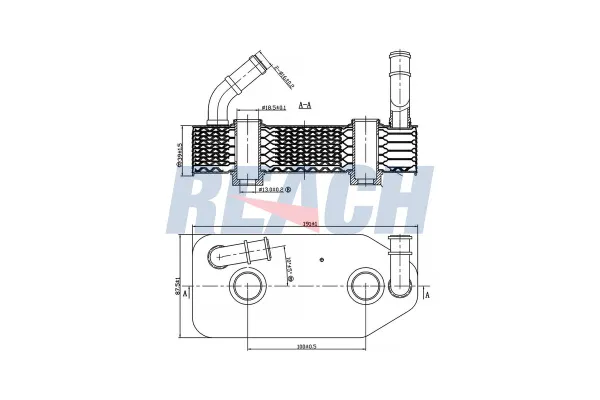 Motor Yağ Soğutucu  BEHR 8MO 376 787-671