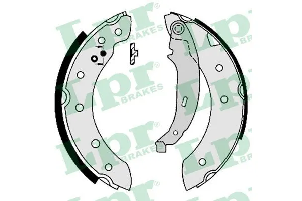 Fren Pabuçlu Balata Arka Peugeot 306 Cabriolet (S2)(04.1997->)  LPR 07130